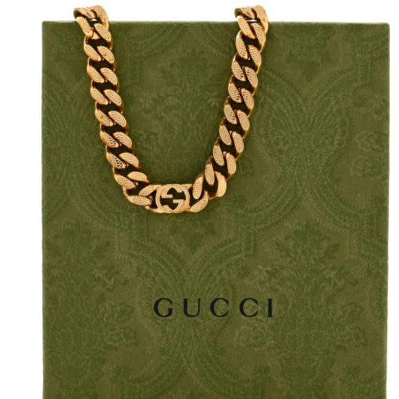 Gucci Interlocking G Chain Necklace - Picture 1 of 7